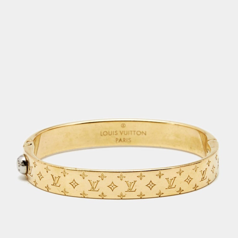 Nanogram bracelet Louis Vuitton Gold in Metal - 29294745