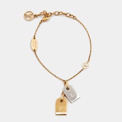 Louis Vuitton Nanogram Two Tone Bracelet