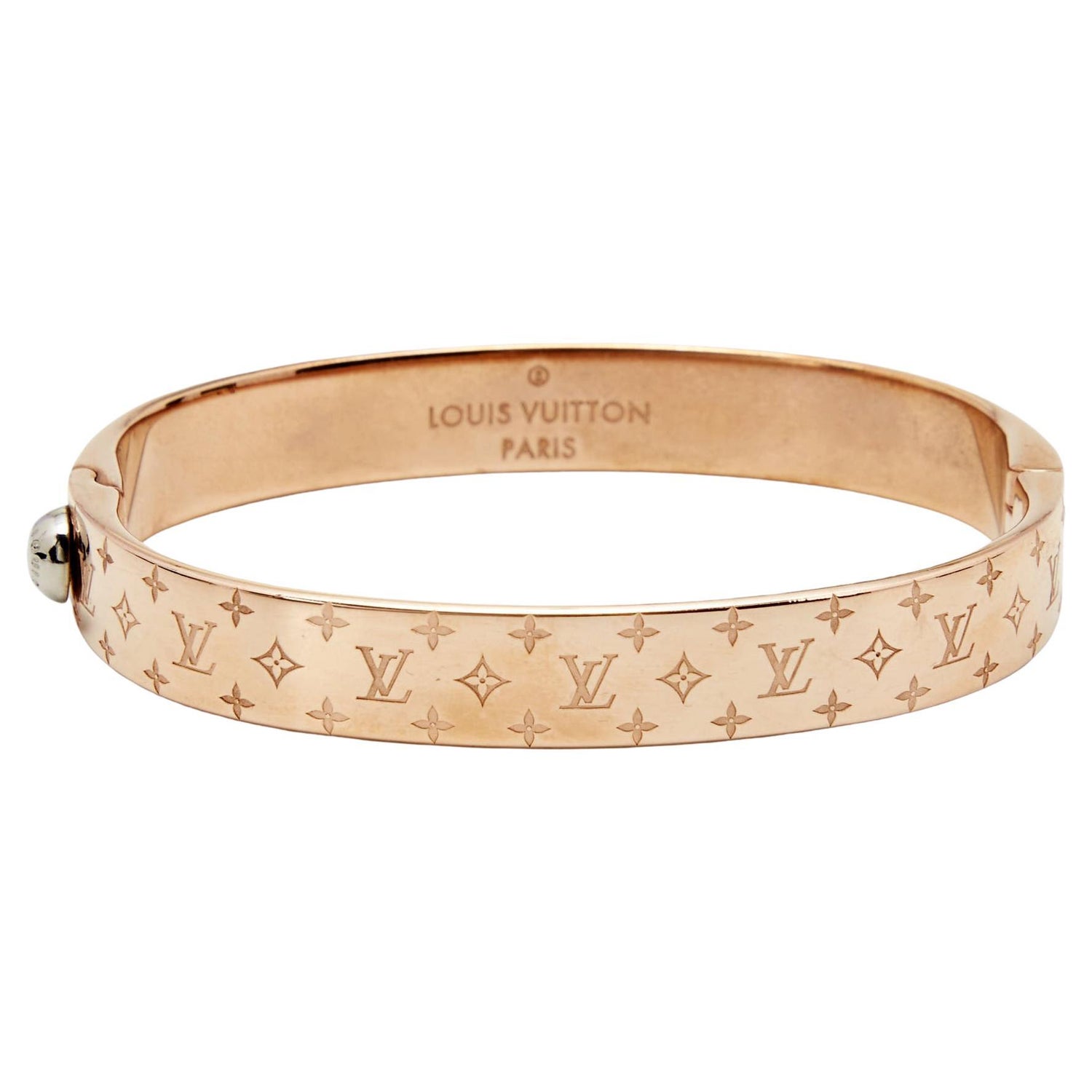 Louis Vuitton nanogram cuff bracelet lv pre-order, Women's Fashion, Jewelry  & Organizers, Bracelets on Carousell