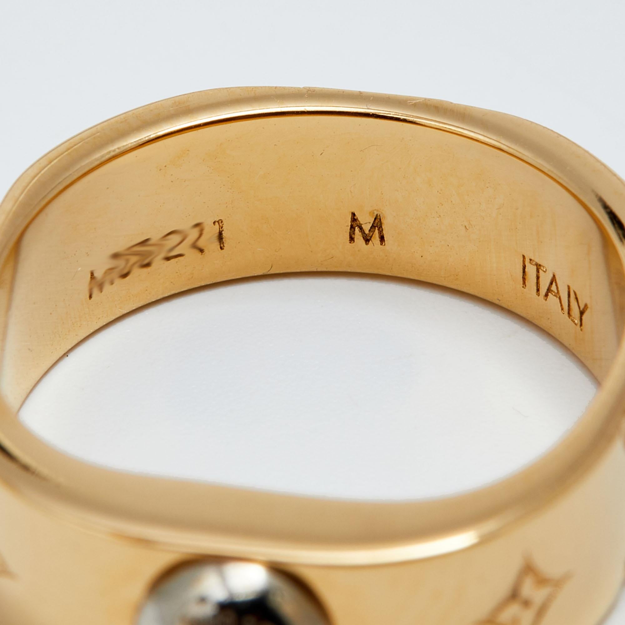Nanogram ring Louis Vuitton Gold size 55 EU in Gold plated - 22657403