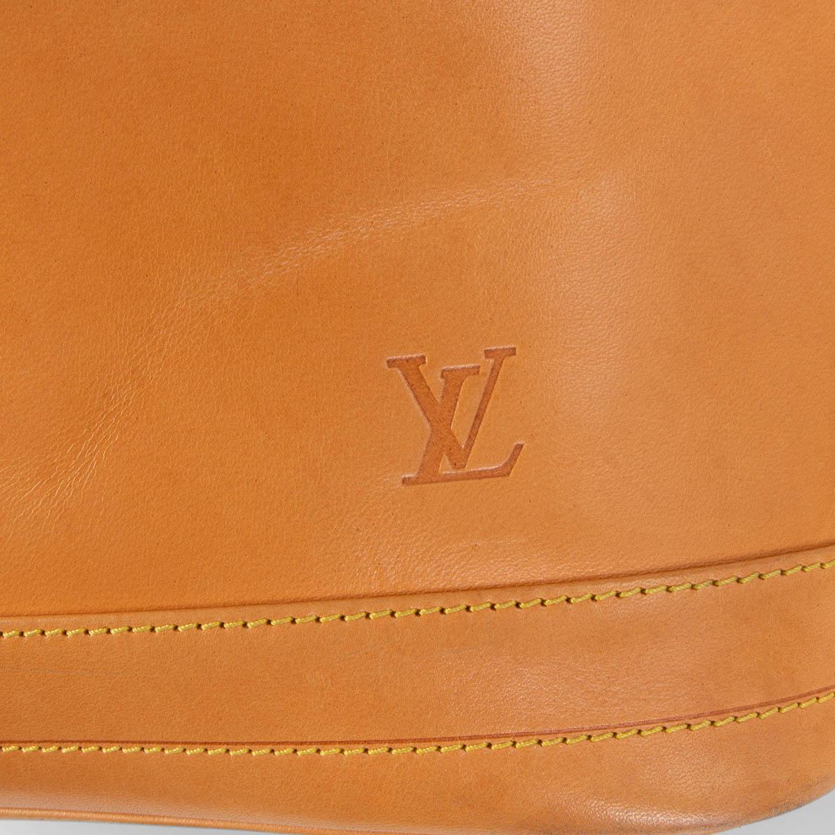 LOUIS VUITTON Naturleder NOMADE NEO GM Bucket Umhängetasche Damen