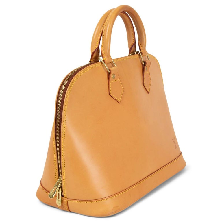 Vachetta Leather Long Double Tassel Bag Charm- Natural Vachetta