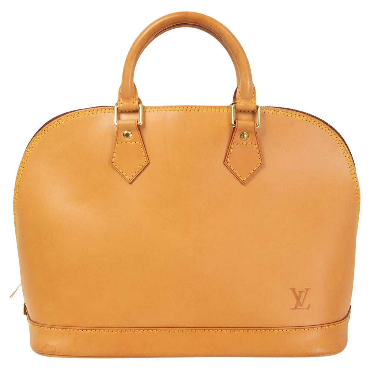 LOUIS VUITTON natural VACHETTA ALMA PM Bag For Sale