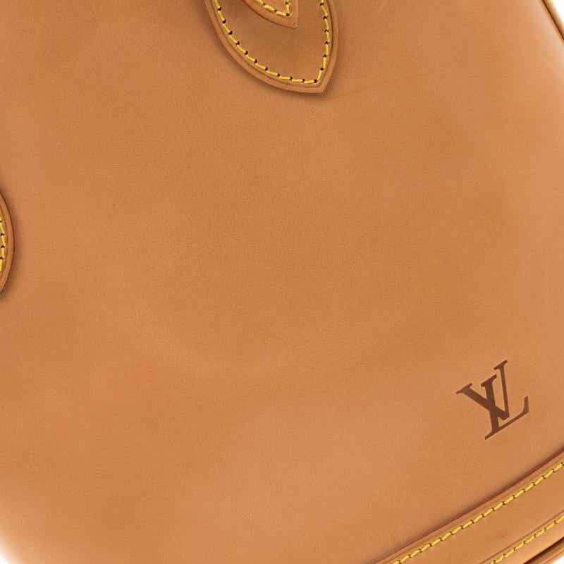 Women's Louis Vuitton Natural Vachetta Leather Limited Edition Petit Bucket Bag