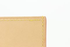 Louis Vuitton Natural Vachetta Leather Trunk x Key Porte Cartes Card 2lv1103