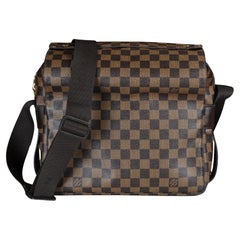 Louis Vuitton Naviglio Damier Canvas Messenger Bag 