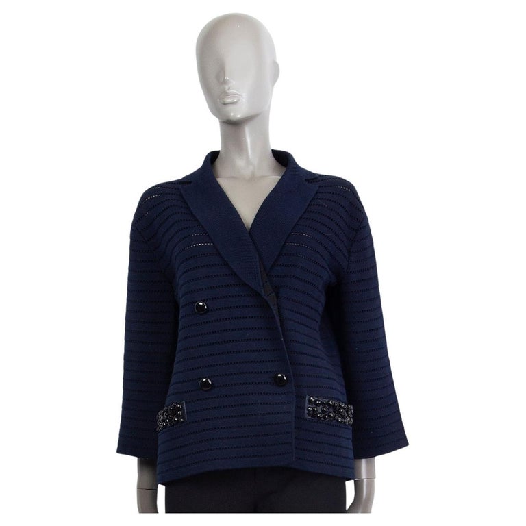 Louis Vuitton Knit Wool Blazer