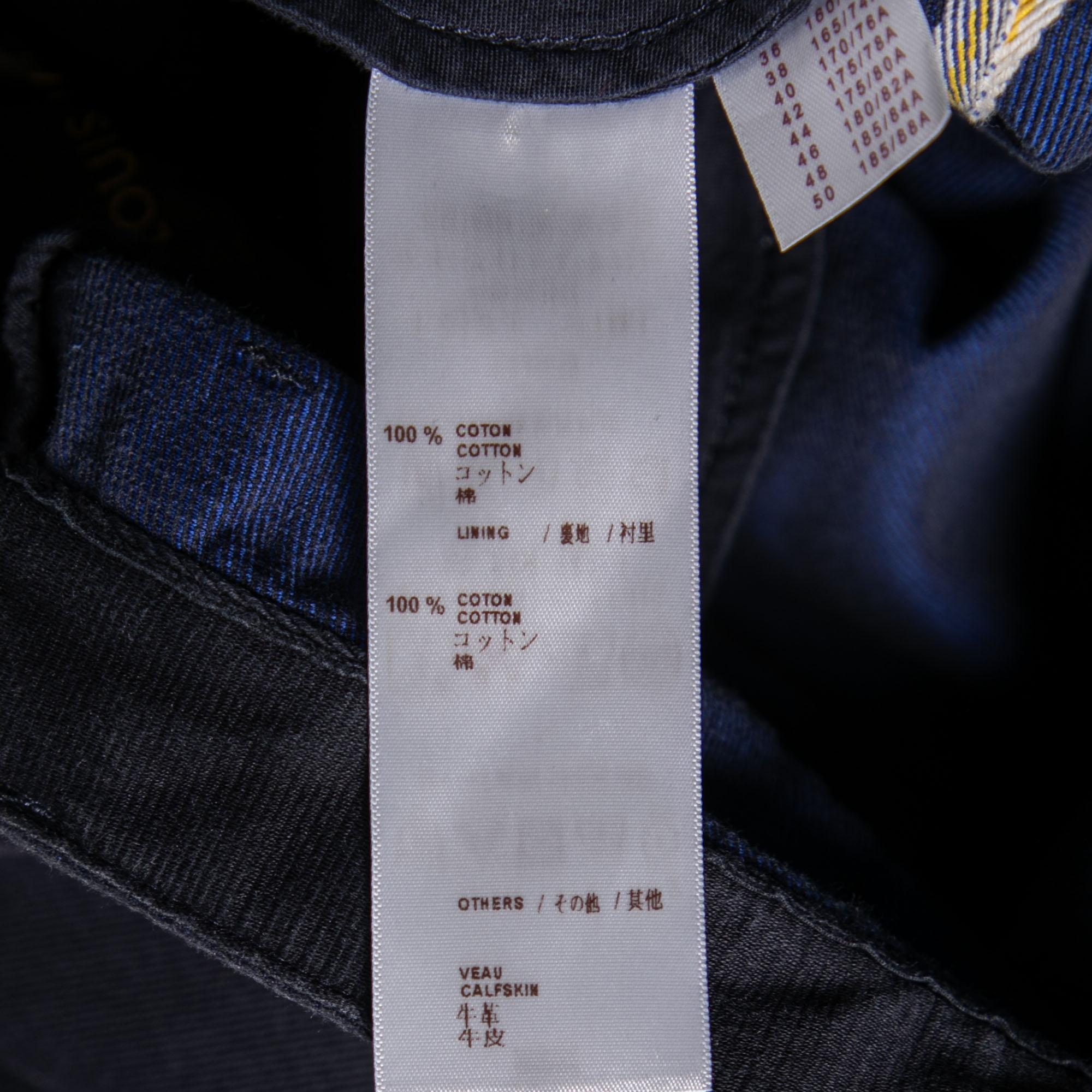 Louis Vuitton Navy Blue Denim Jeans M 1