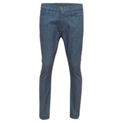 Louis Vuitton Jean à jambes droites bleu marine taille 34''