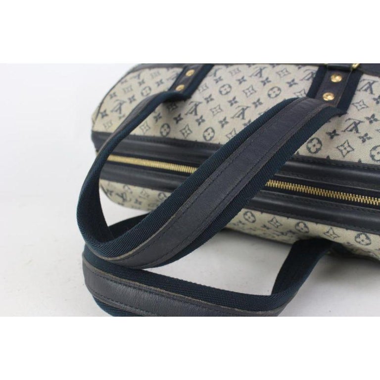 Louis Vuitton Mini Lin Josephine Navy Blue Top Handle ○ Labellov ○ Buy and  Sell Authentic Luxury