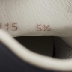 Louis Vuitton Navy Blue Leather Runaway Sneakers Size 39.5