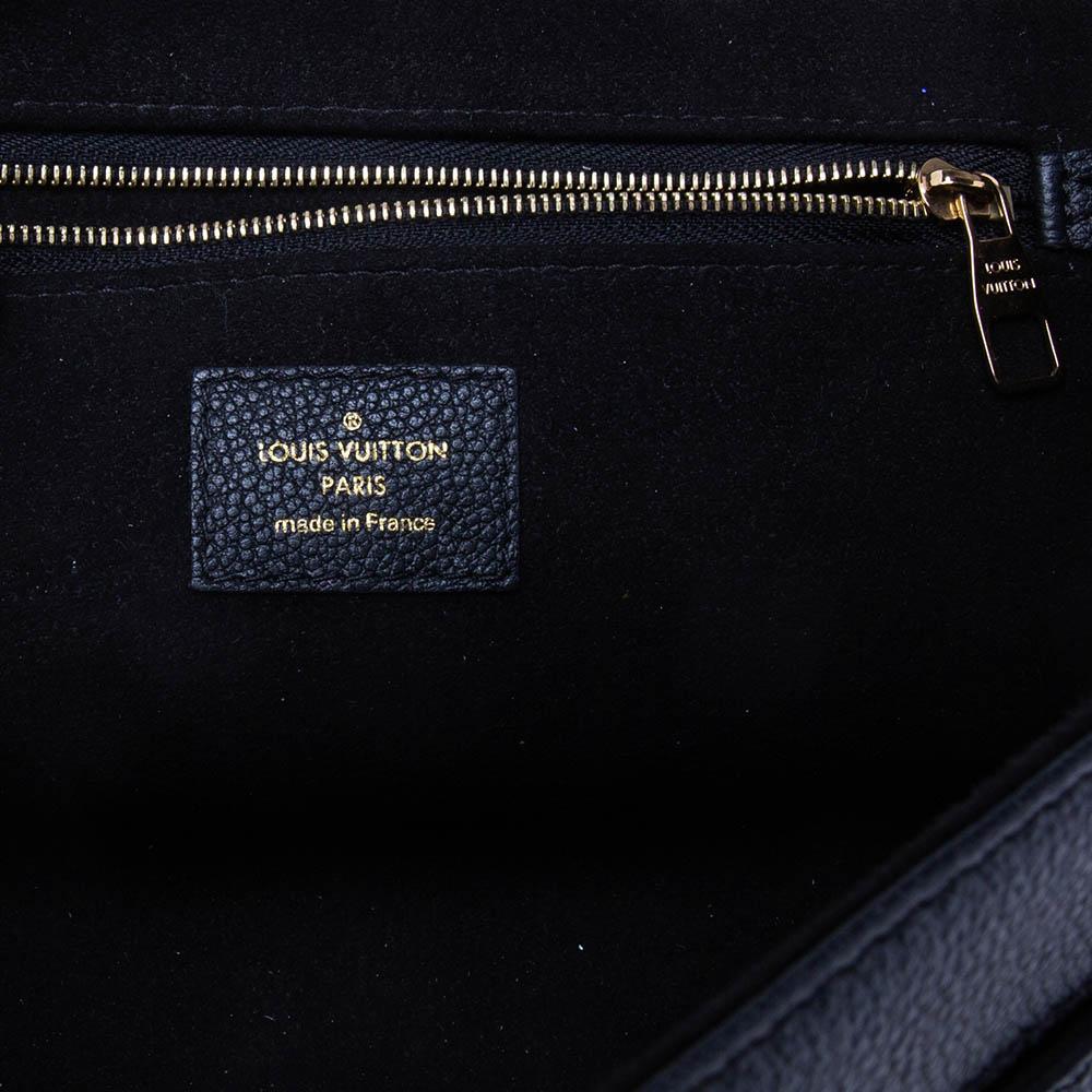 Louis Vuitton Navy Blue Monogram Empreinte Leather St Germain PM Bag 2