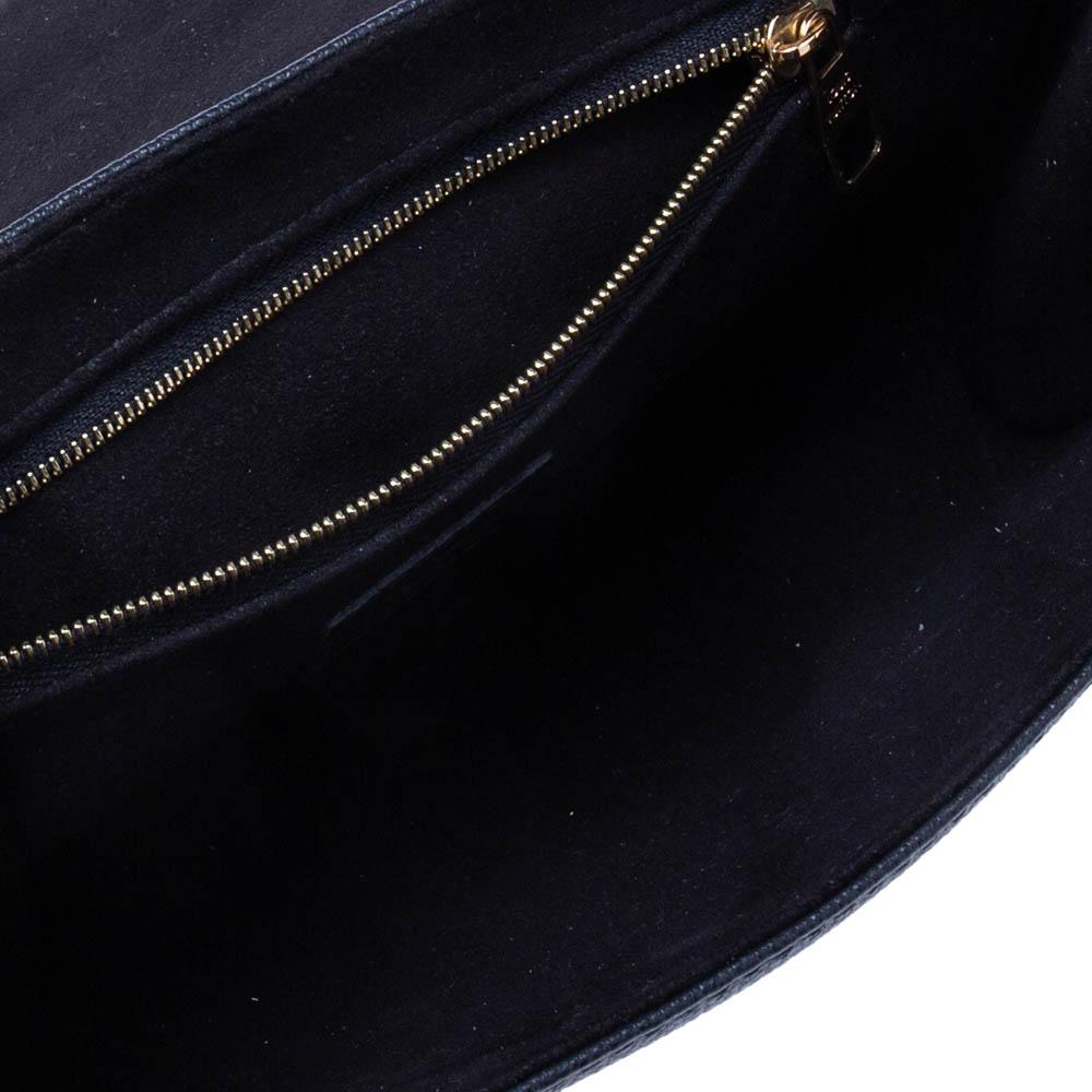 Louis Vuitton Navy Blue Monogram Empreinte Leather St Germain PM Bag 1