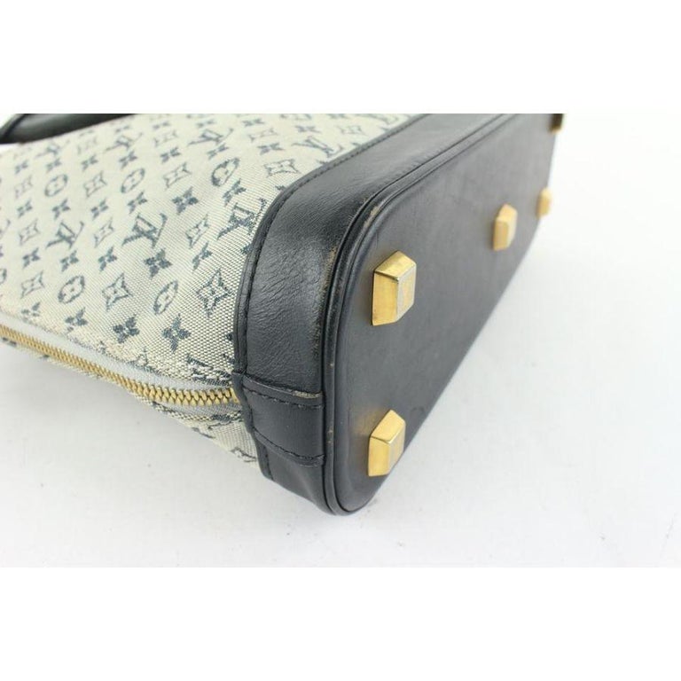 Louis Vuitton Alma Handbag Mini Lin Horizontal Neutral