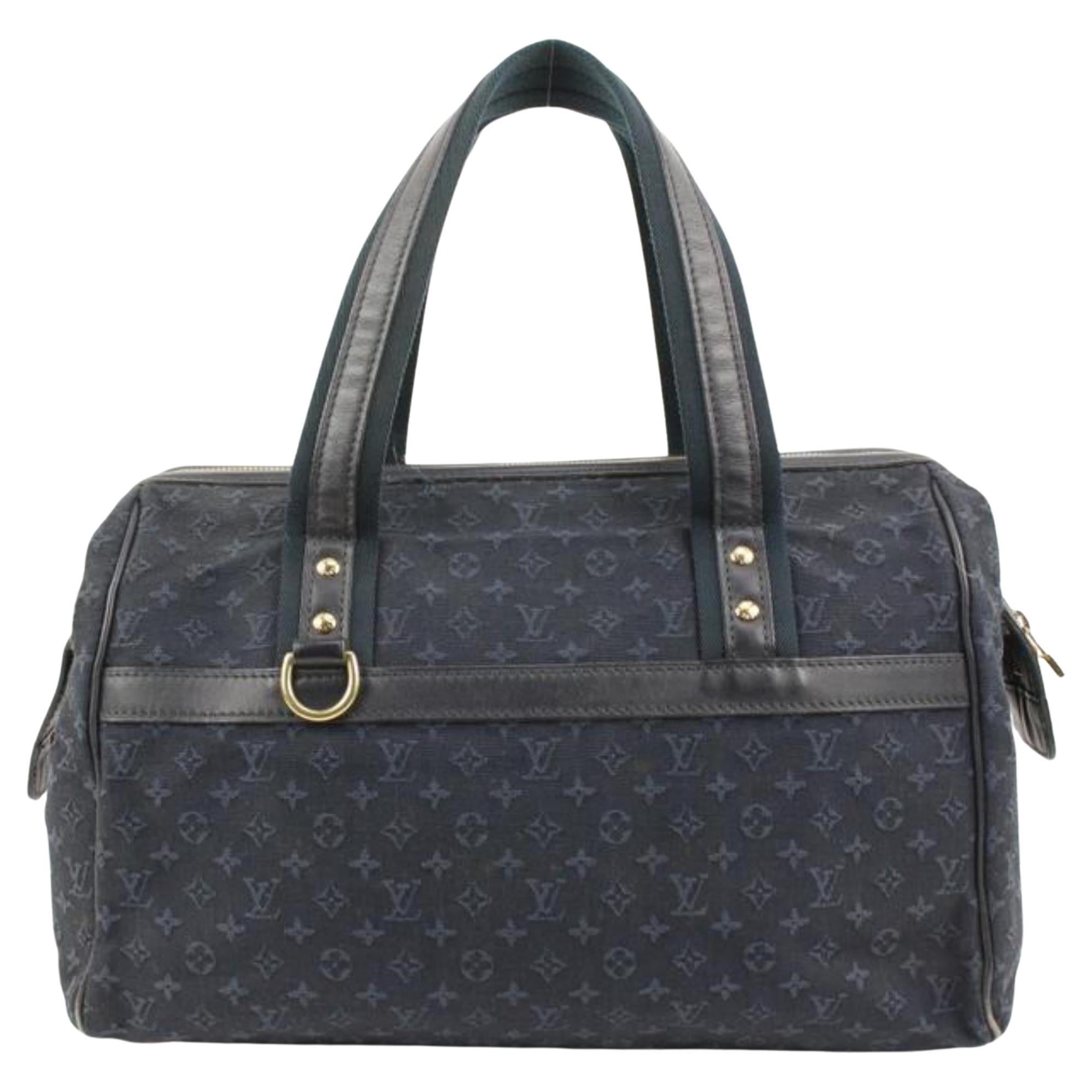 Louis Vuitton Brown Monogram Mini Lin Canvas Leather Speedy 30 cm Handbag  For Sale at 1stDibs
