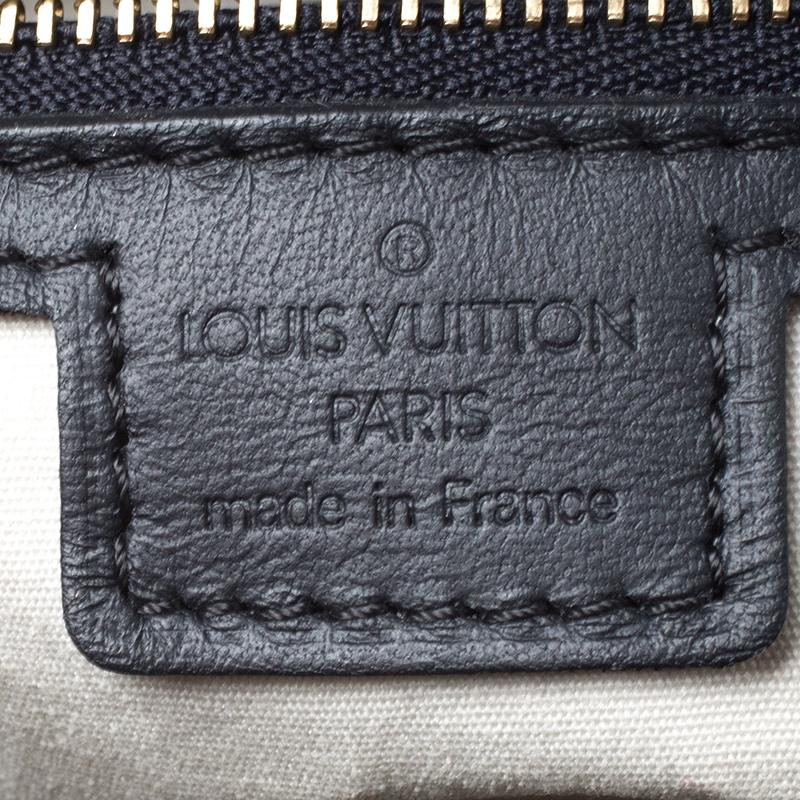 Louis Vuitton Navy Blue Monogram Mini Lin Josephine PM Bag 4