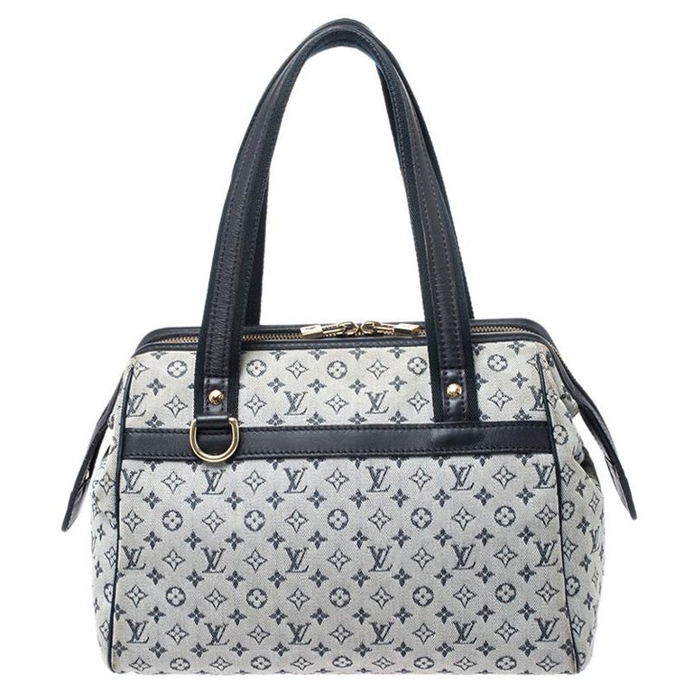 Louis Vuitton  Blue Monogram Mini Lin Josephine PM Shoulder Bag main image 0