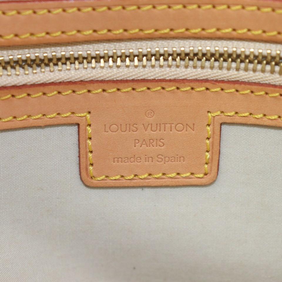 Louis Vuitton Navy Blue Monogram Mini Lin Marie Speedy Boston Bag 862236 3