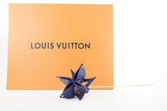 Louis Vuitton Navy Blue Objet Nomades Origami Flower by Atelier Oi372lvs225
