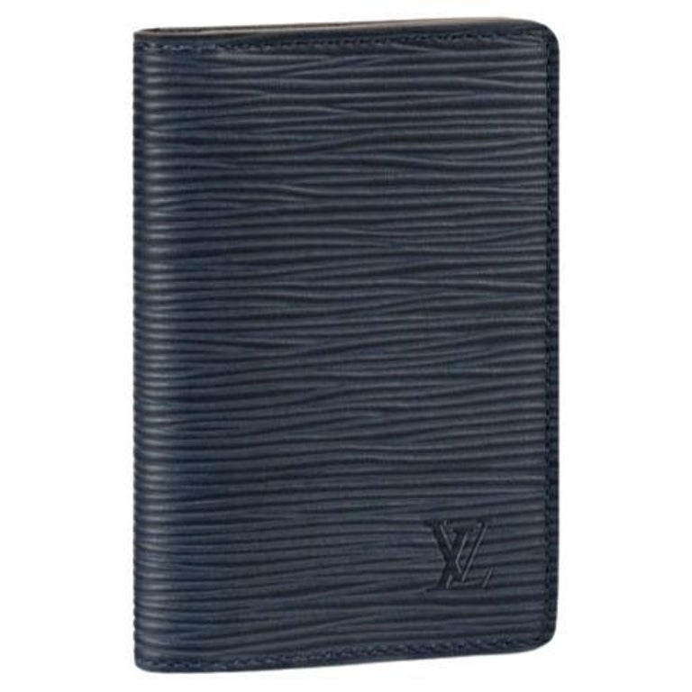 Louis Vuitton Navy Blue Pocket Organiser For Sale at 1stDibs
