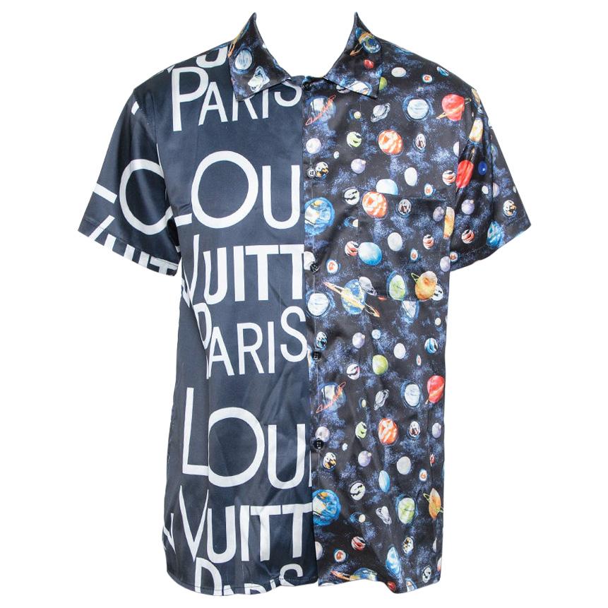 Louis Vuitton Silk Partition Print Shirt