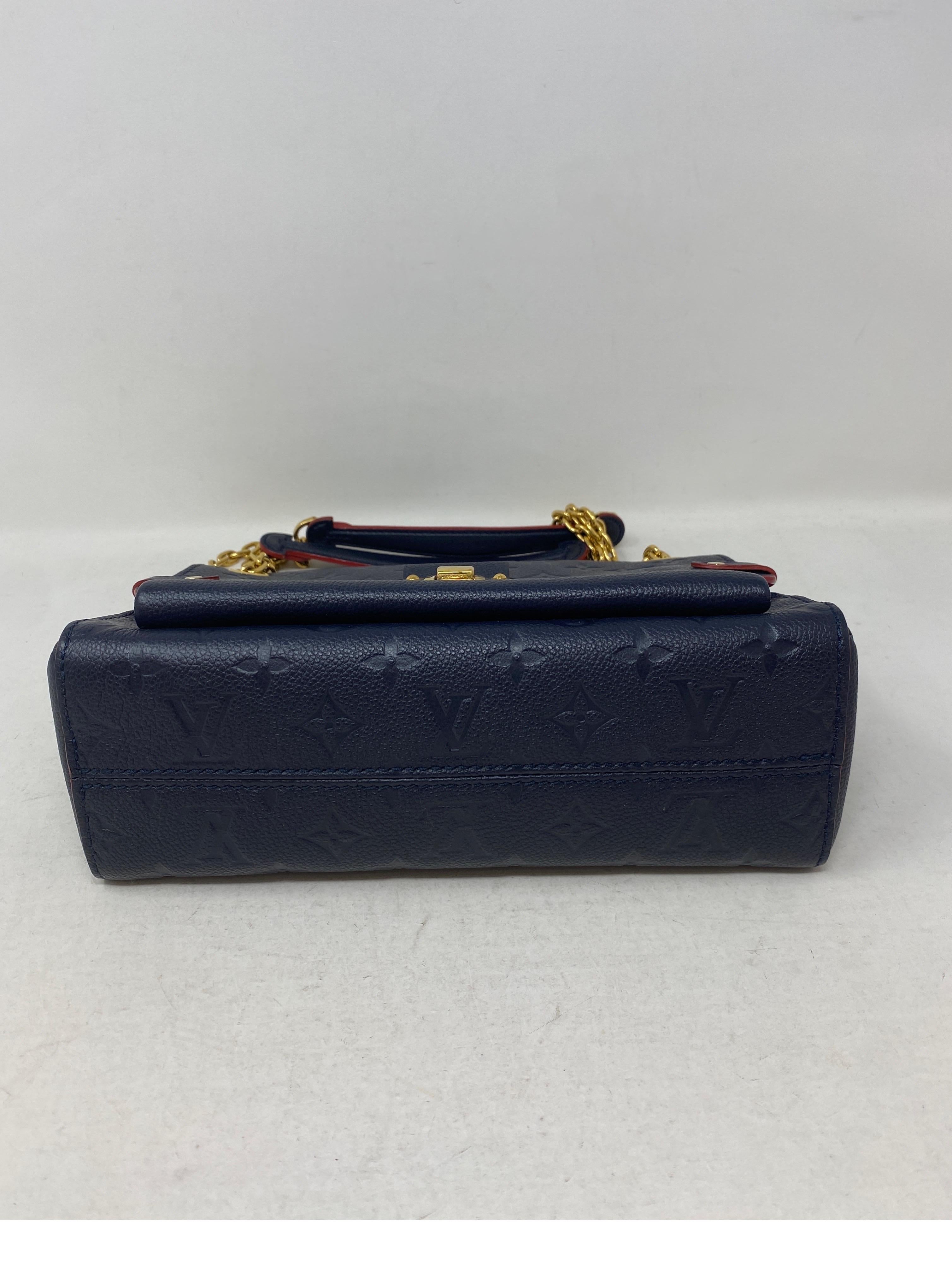Louis Vuitton Navy Crossbody Bag 3