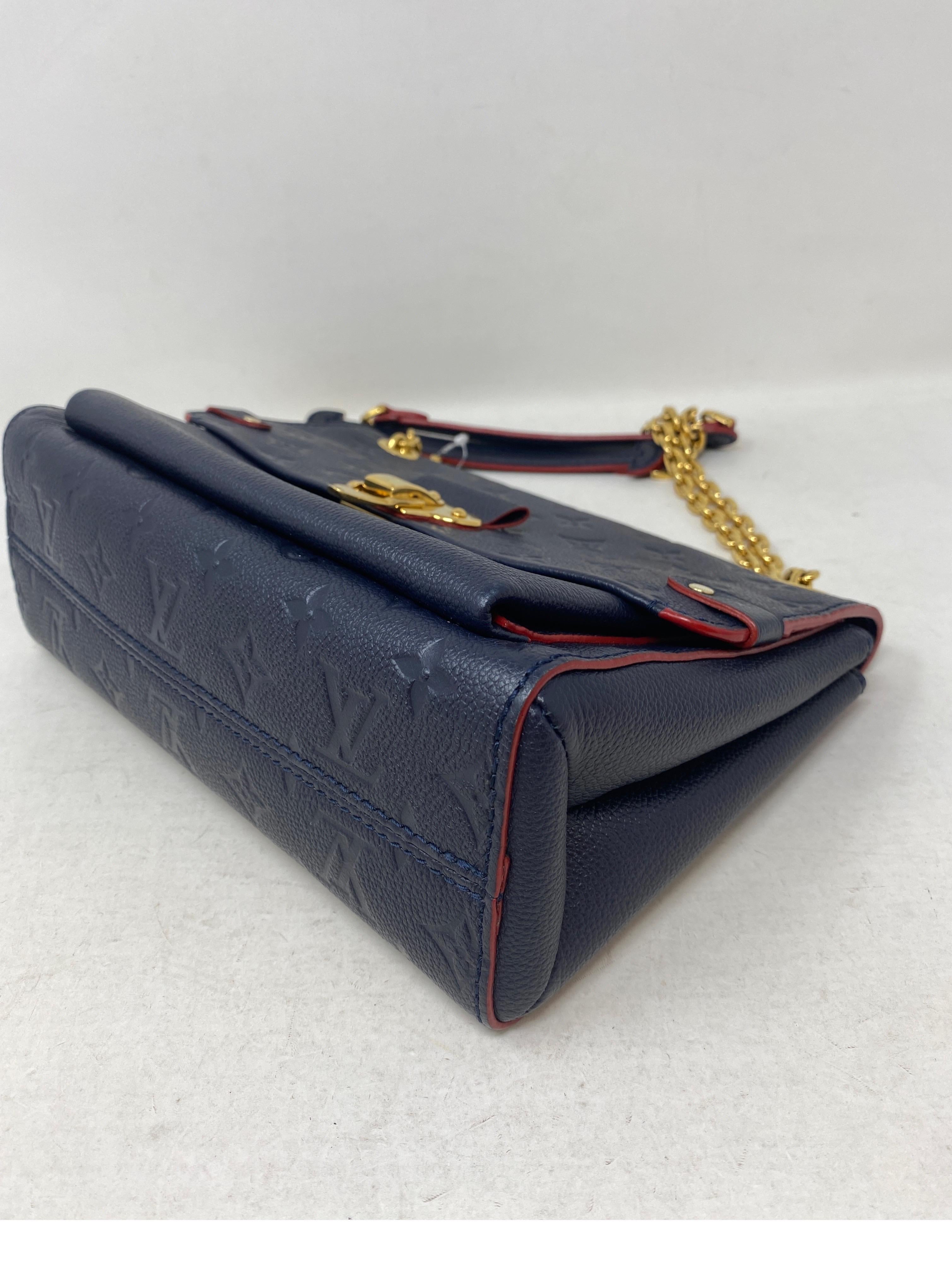 Louis Vuitton Navy Crossbody Bag  5