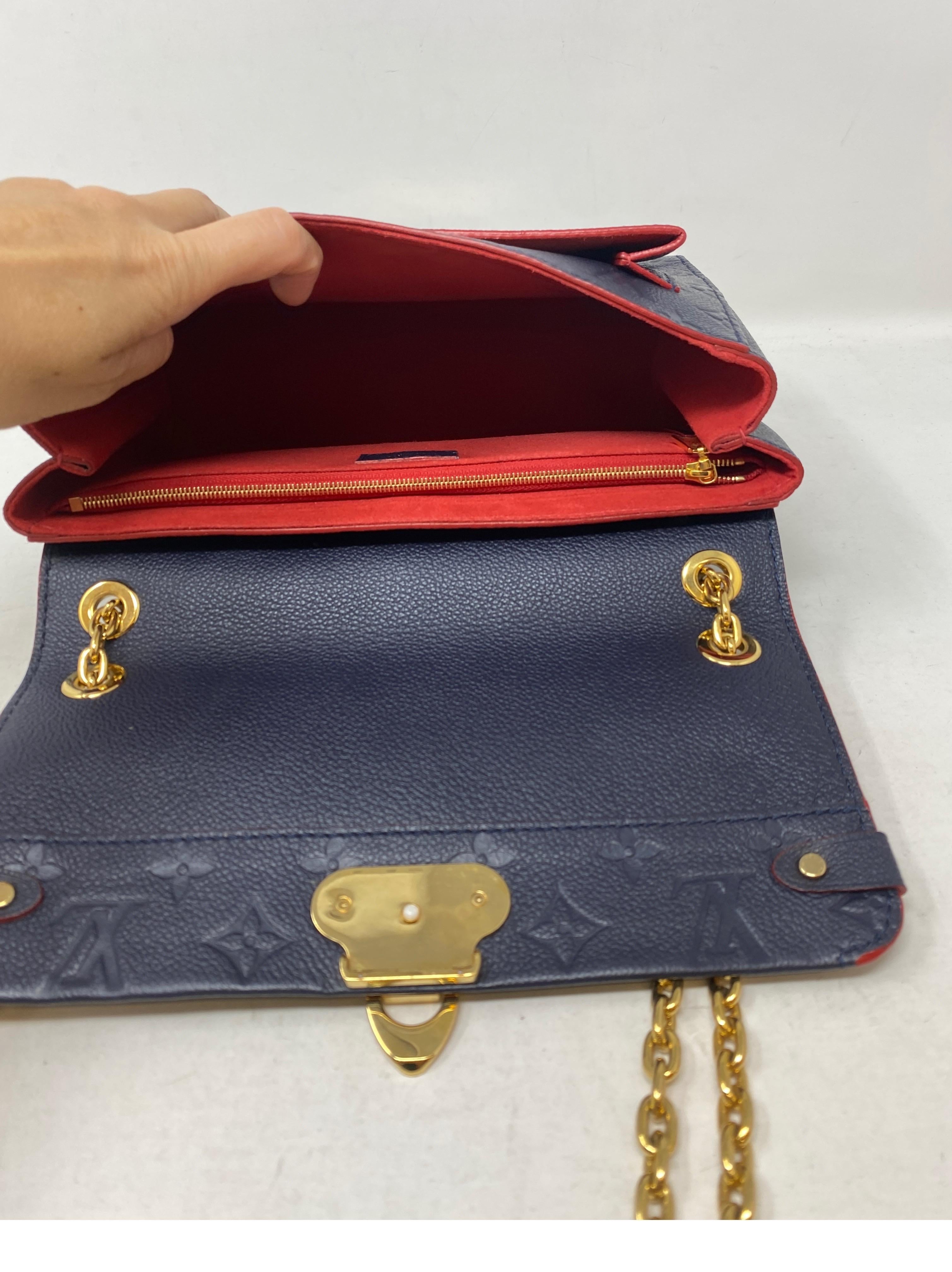 Louis Vuitton Navy Crossbody Bag  11