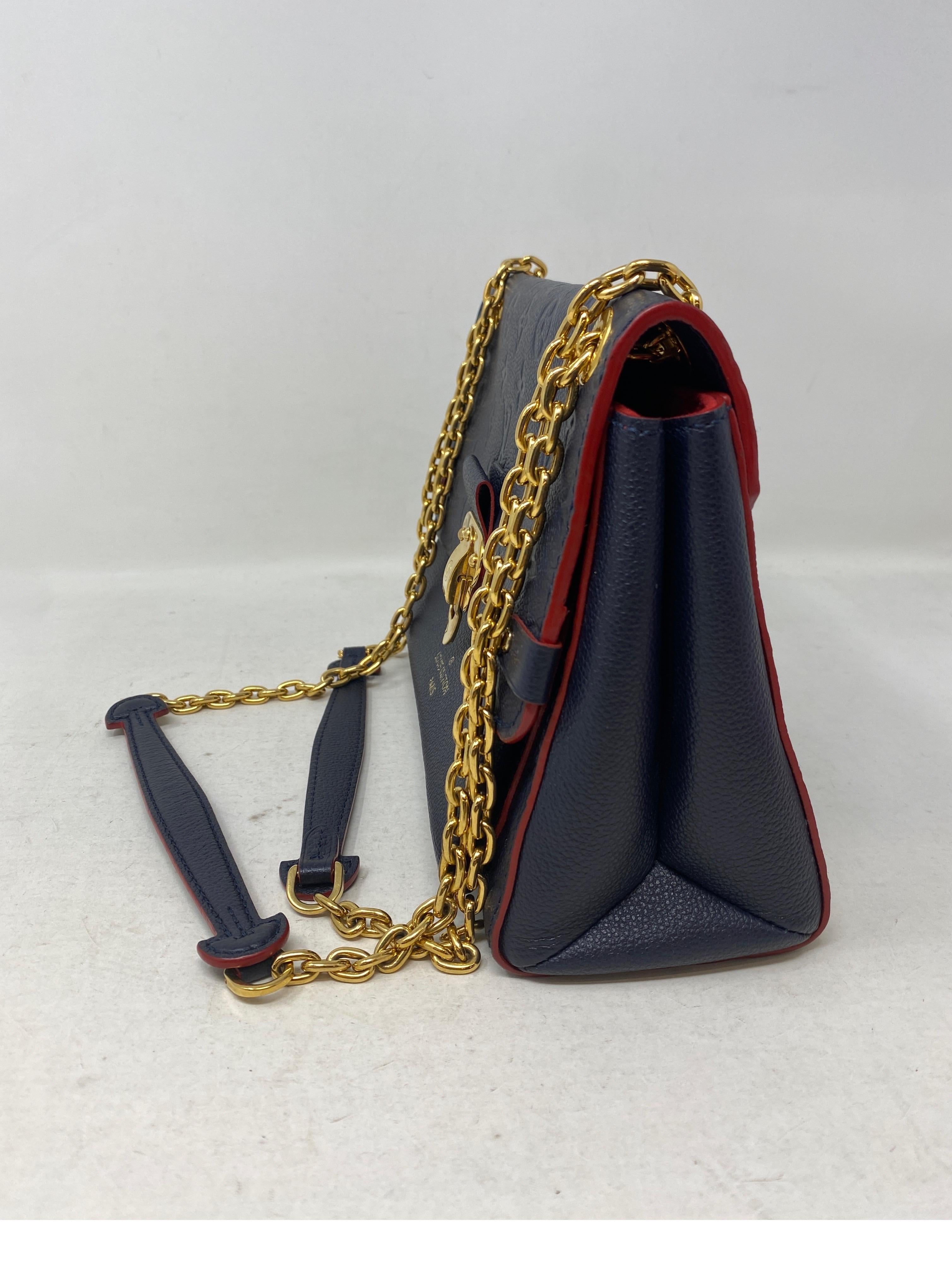 Women's or Men's Louis Vuitton Navy Crossbody Bag 