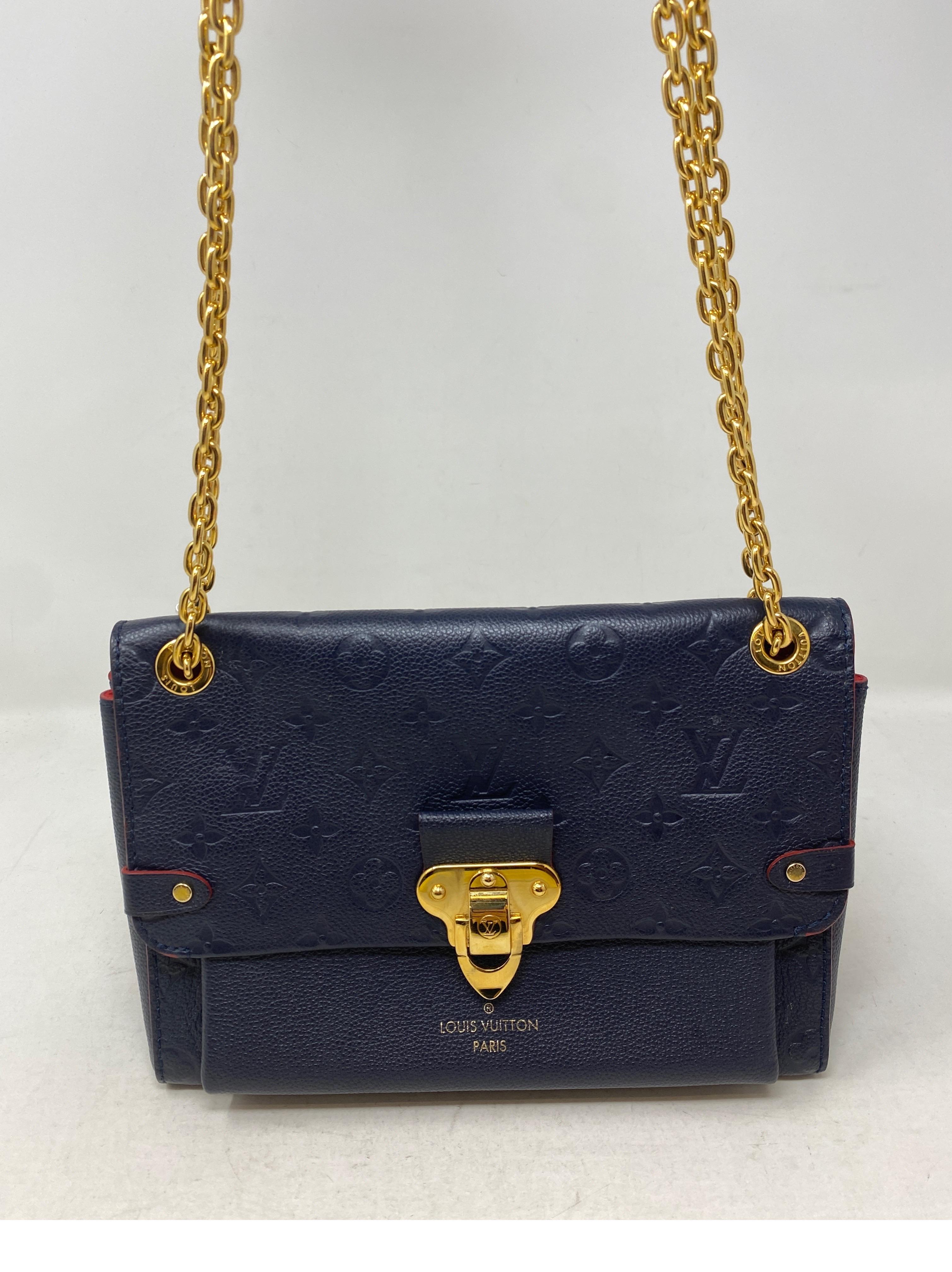 Louis Vuitton Navy Crossbody Bag  1
