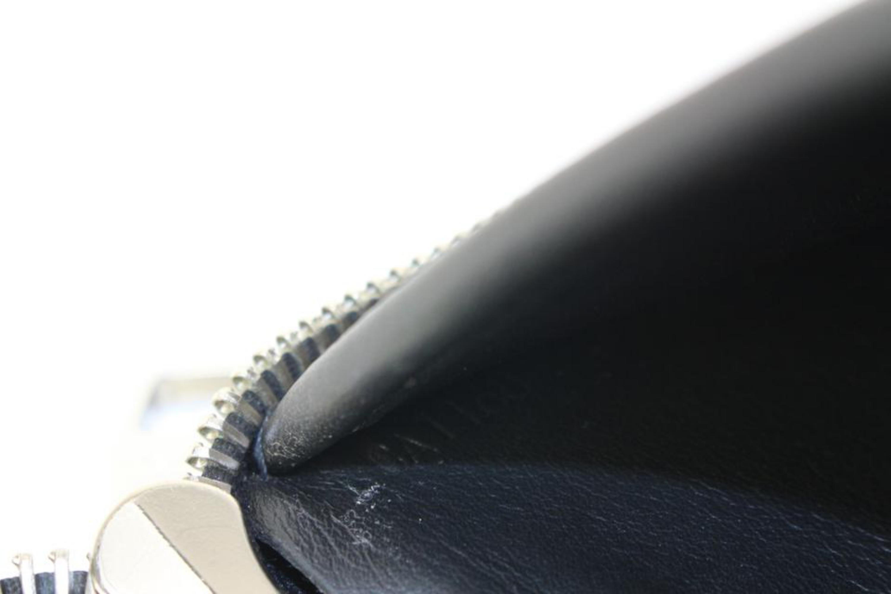 Louis Vuitton Navy Damier Cobalt Vertical Zippy Long Zippy Wallet 74lz56s 3