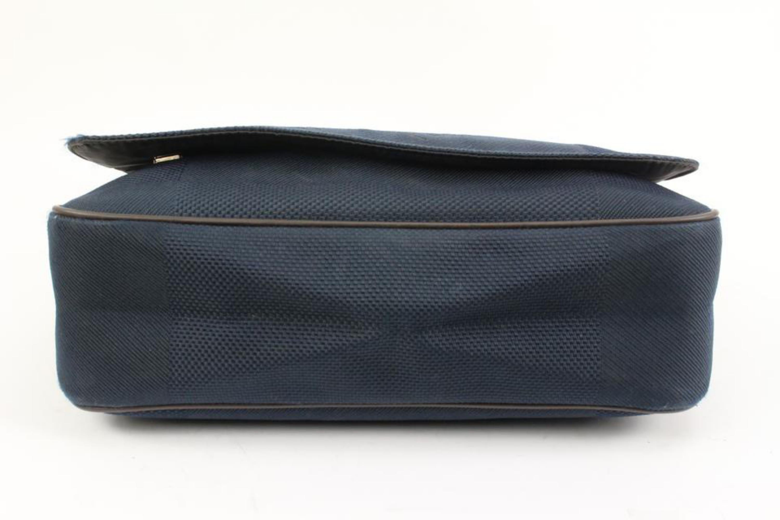 Louis Vuitton Navy Damier Geant Petit Messenger Crossbody Bag 97lv318s 6