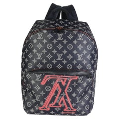 Louis Vuitton Navy Ink Monogram Upside Down Apollo Backpack