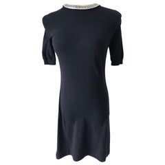 Louis Vuitton Navy Mini Dress Knit Size XS