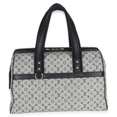 Louis Vuitton Navy Mini Lin Josephine GM Shoulder Bag