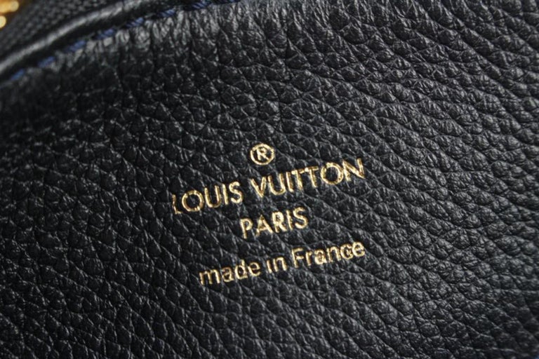 Louis Vuitton Navy Monogram Leather Empreinte Audacieuse PM 2way Hobo Artsy  For Sale at 1stDibs