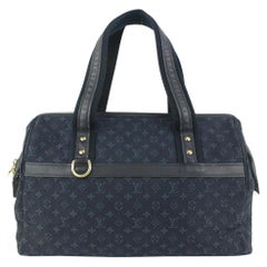 Louis Vuitton, Bags, Louis Vuitton Josephine Denim Hand Bag Purse  Monogram Mini Pm