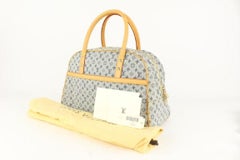 Louis Vuitton Navy Monogram Mini Lin Marie Boston 1013lv13