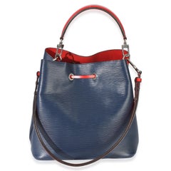 Louis Vuitton Navy Red Epi Neonoe MM