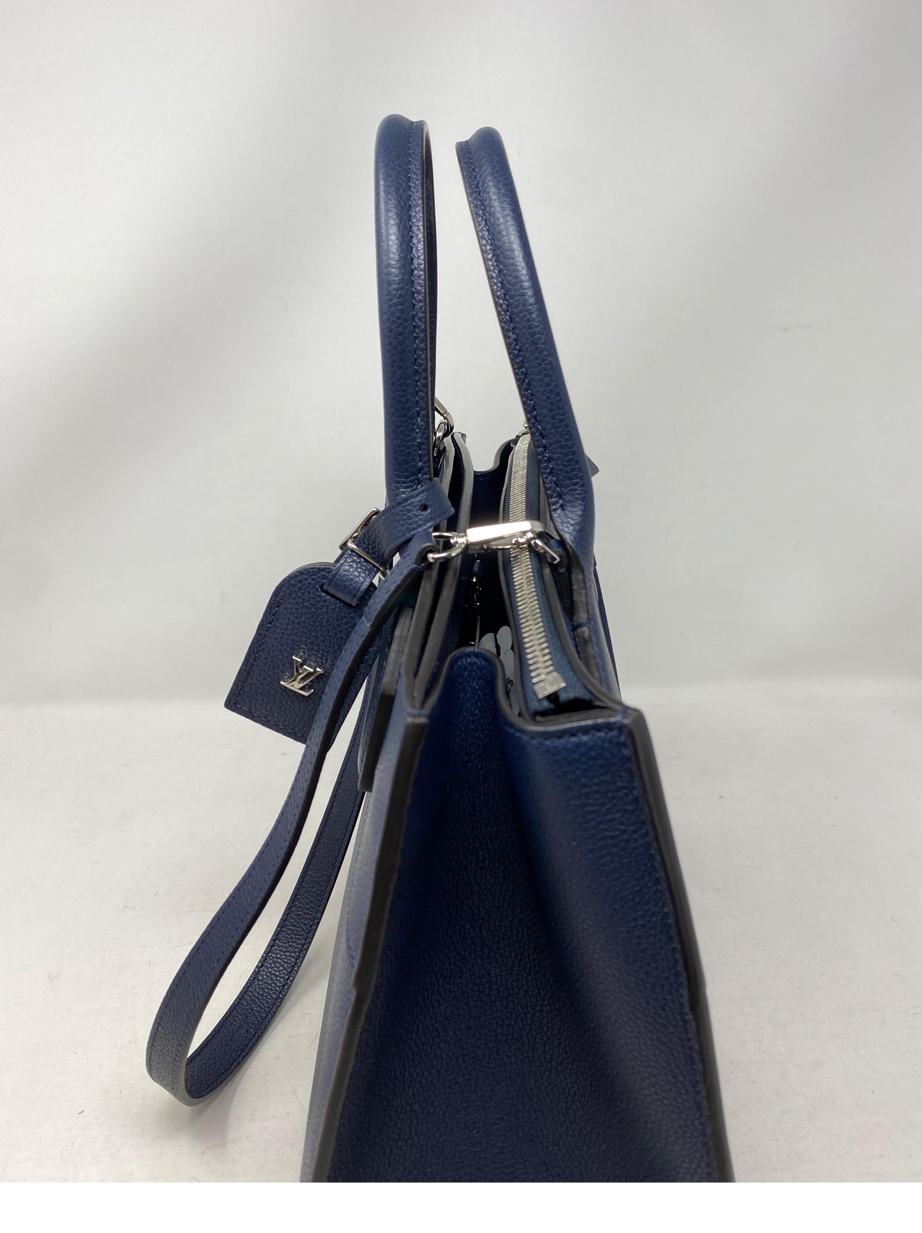 Louis Vuitton Navy Steamer Bag 5