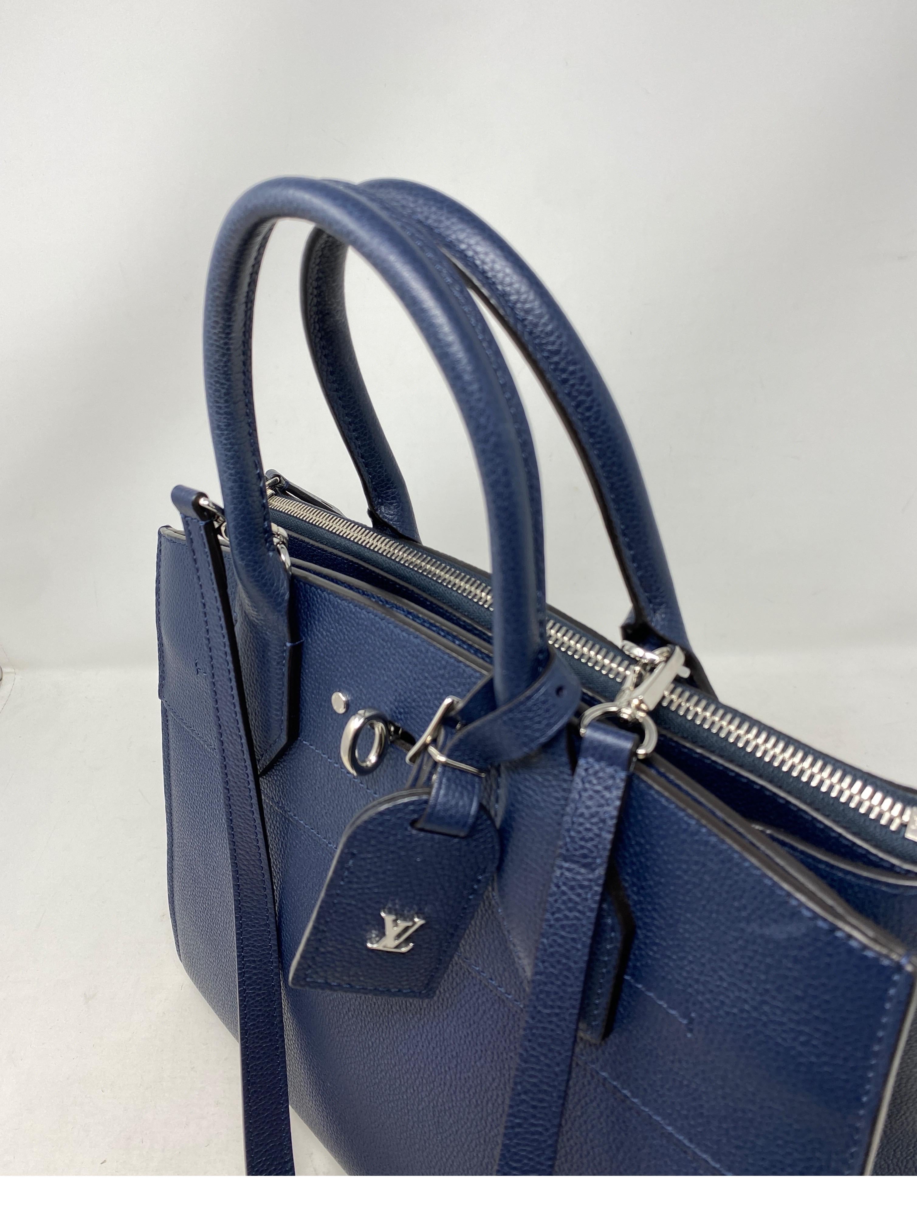 Louis Vuitton Navy Steamer Bag 7