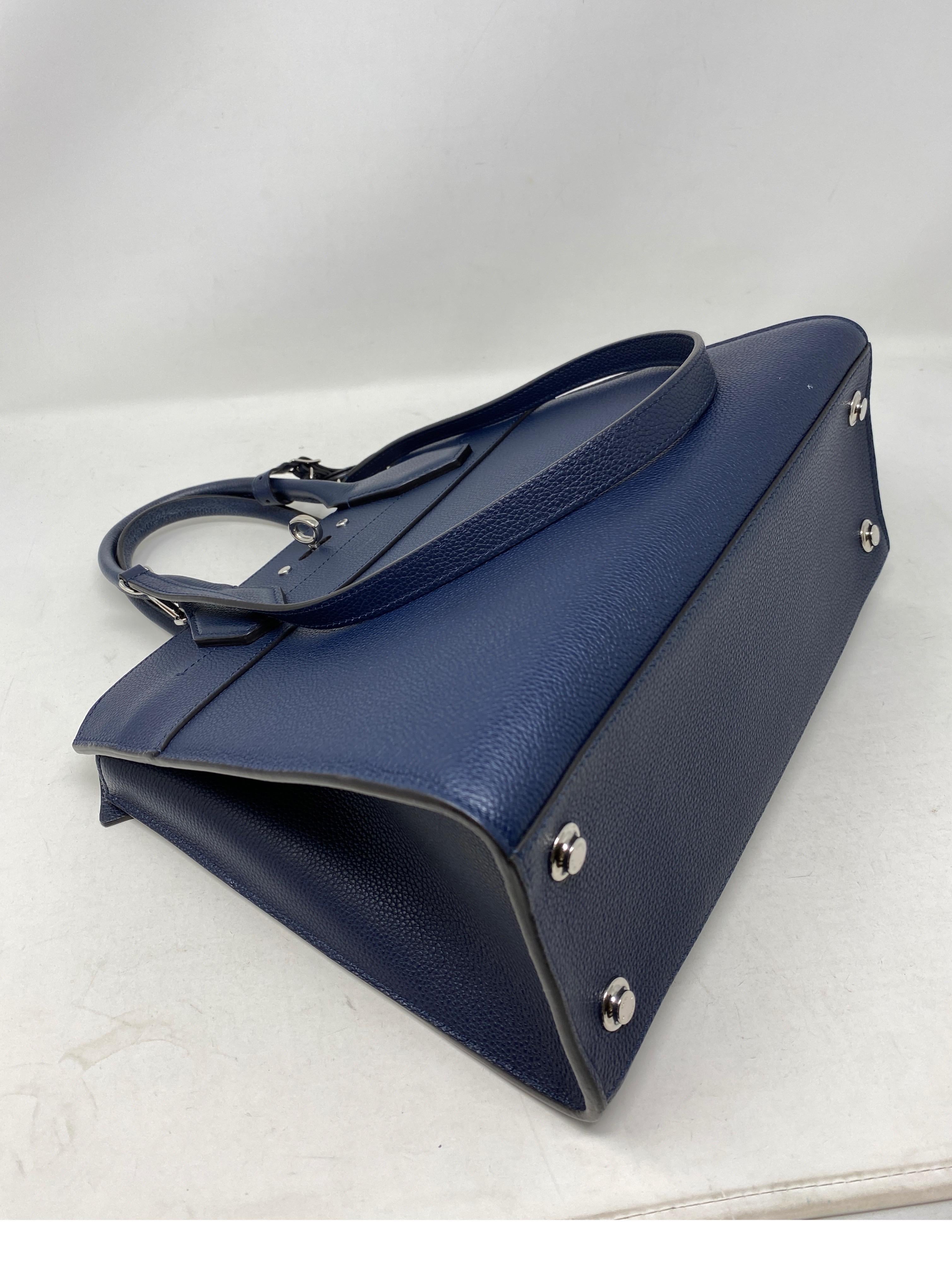 Louis Vuitton Navy Steamer Bag 8