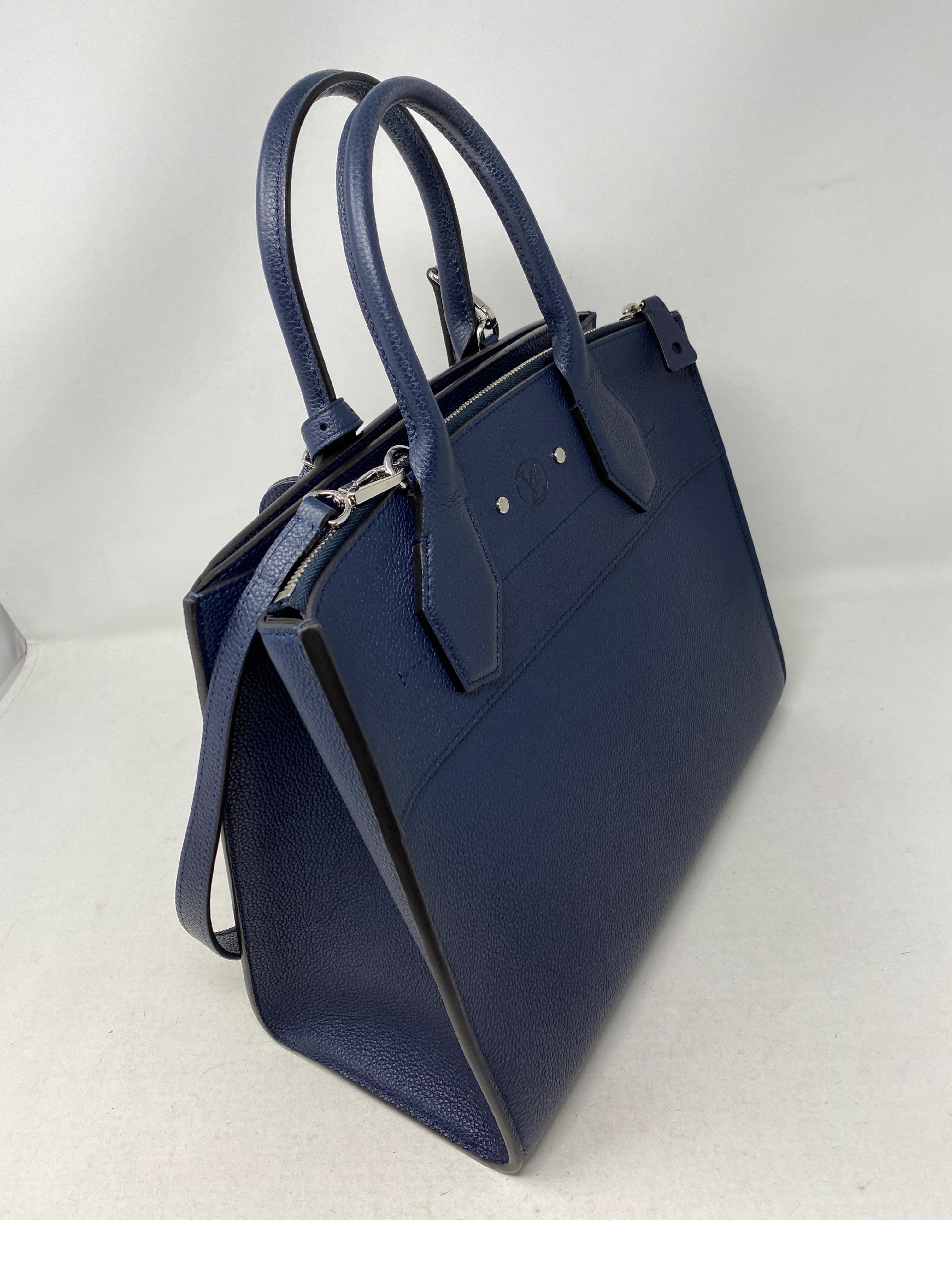 Louis Vuitton Navy Steamer Bag 10