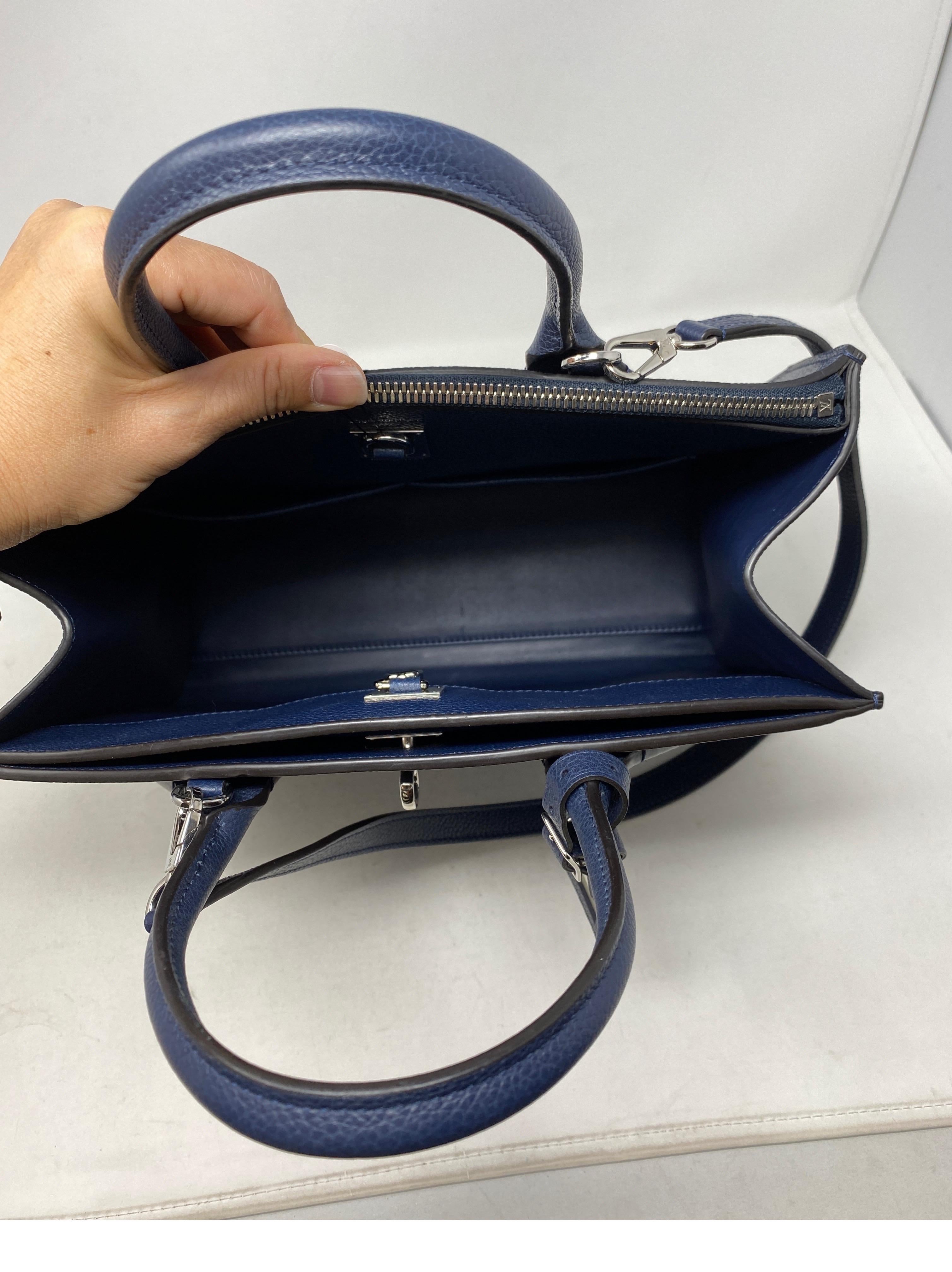 Louis Vuitton Navy Steamer Bag 11