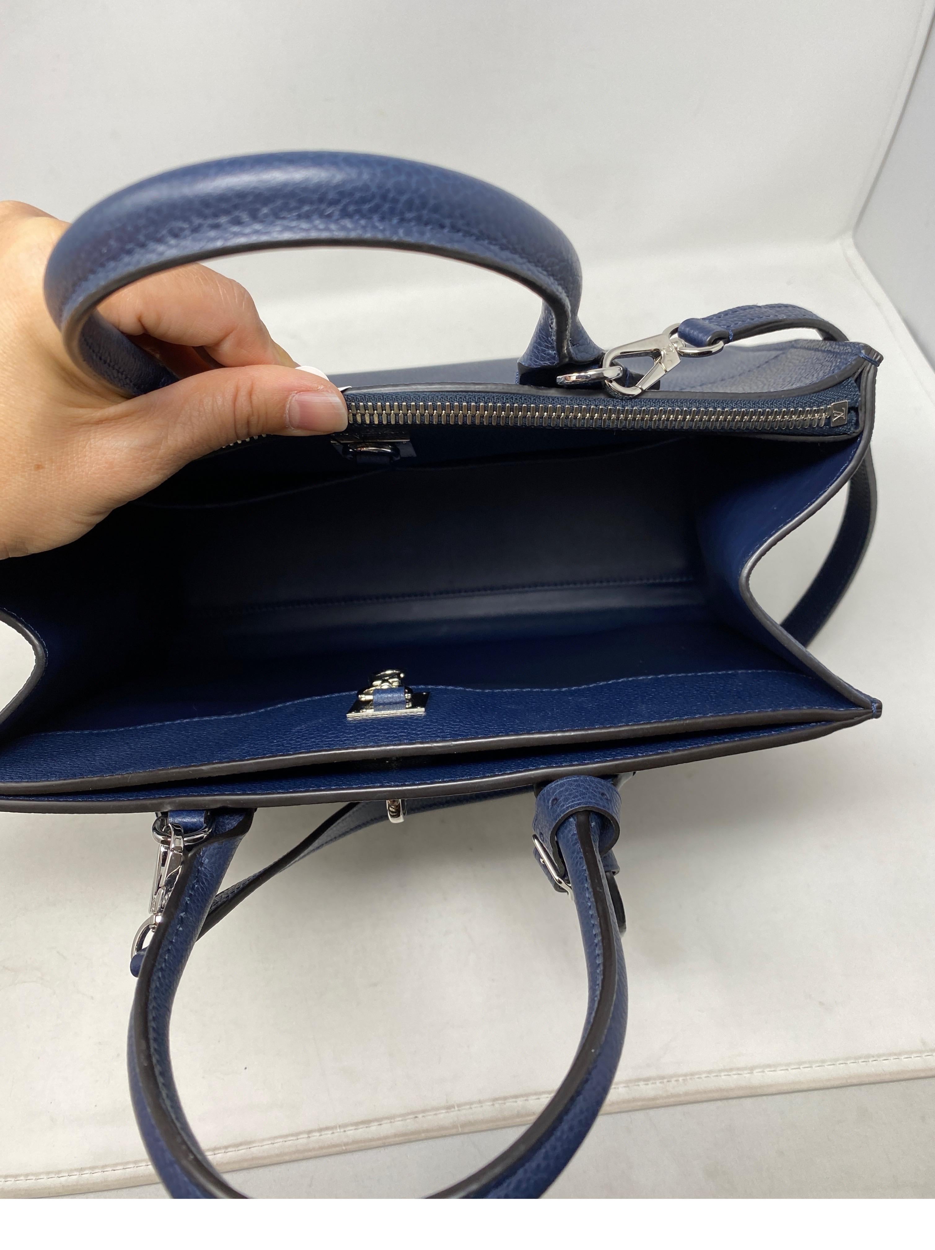 Louis Vuitton Navy Steamer Bag 12
