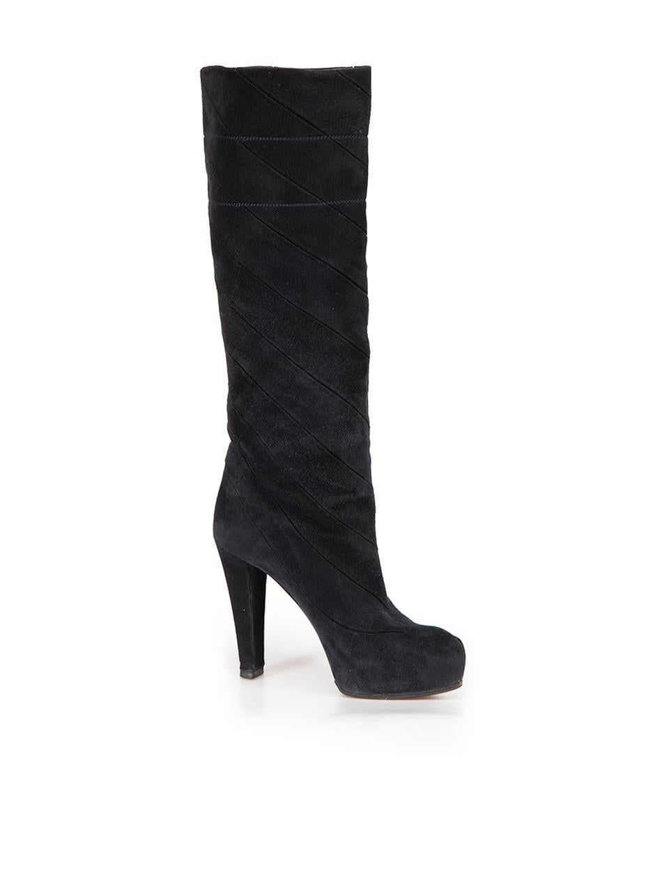 CONDITION is Very good. Minimal wear to boots is evident. Minimal scuffs to top line, back heel of both shoes and top of left boot on this used Louis Vuitton designer resale item. Please note that this shoes has been resoled.
  
  
  
  Details
  
 