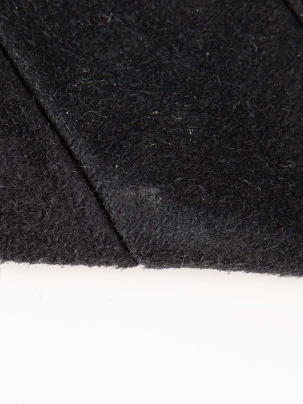 Louis Vuitton Navy Suede Spiral Knee High Boots Size IT 37 4