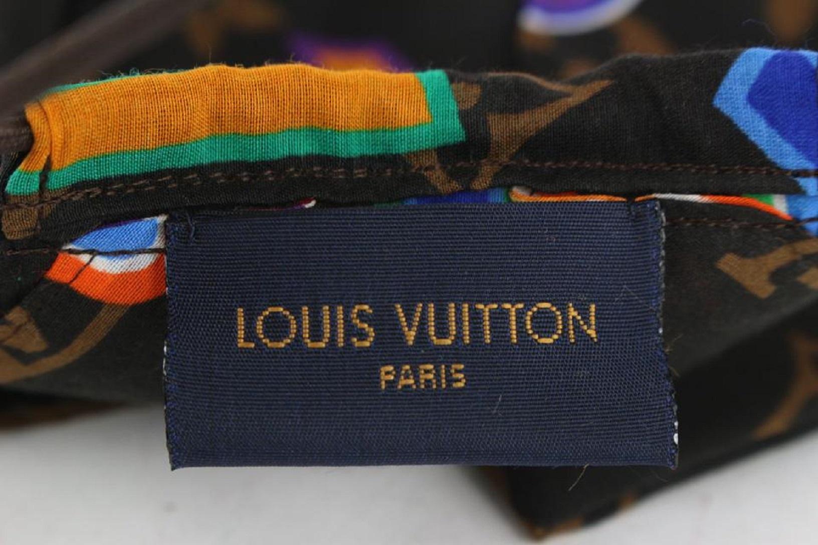 Louis Vuitton NBA Monogram Maschera e Bandana Set 34lvs722 in vendita 2