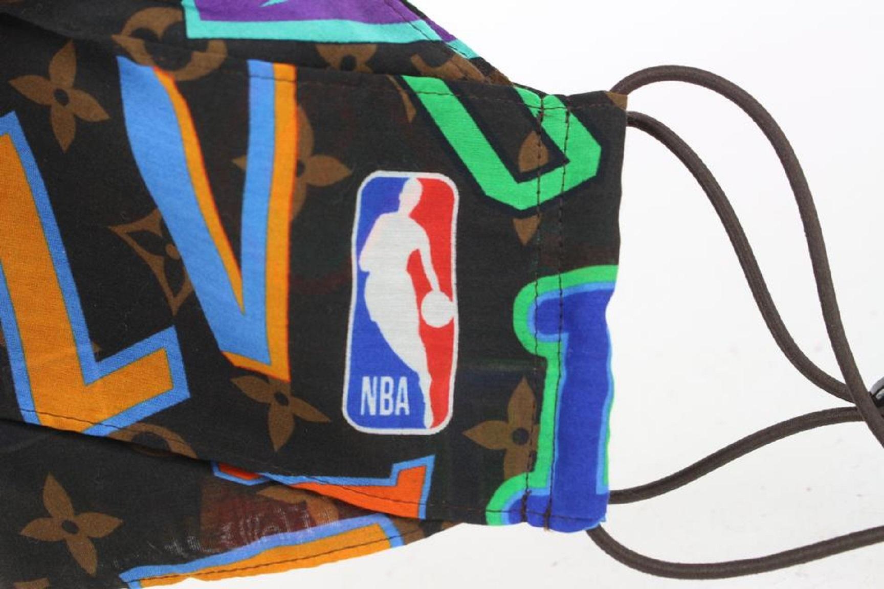 Louis Vuitton NBA Monogramm Maske und Bandana Set 34lvs722 im Angebot 3