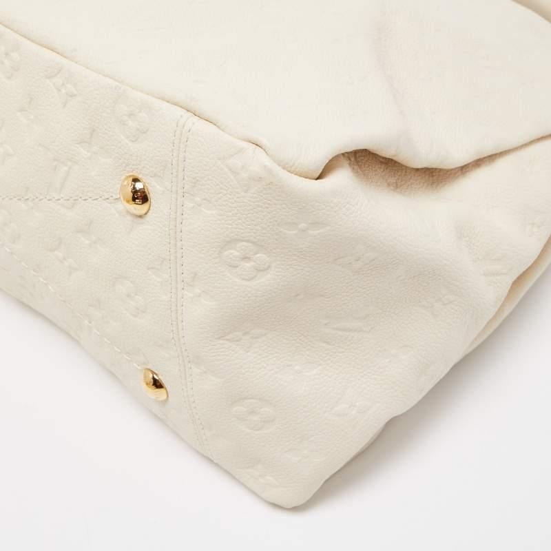 Louis Vuitton Neige Monogram Empreinte Leather Artsy MM Bag 2